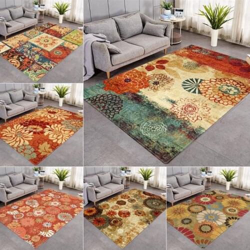 Simple Nordic Style Carpets For Living Room Bedroom Area Rugs Modern 3d Geometric Printed Mat Rug Table Home Carpet Floor Coffee