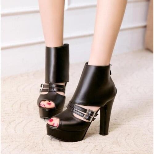 PXELENA Women's Ankle Boots