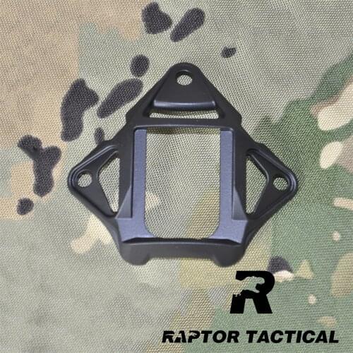 MILITECH Skeleton Aluminum Shroud MARSOC WARCOM Night Vision 3 Holes NVG Mount Ops Core Skeleton Shroud For ACH FAST Helmet