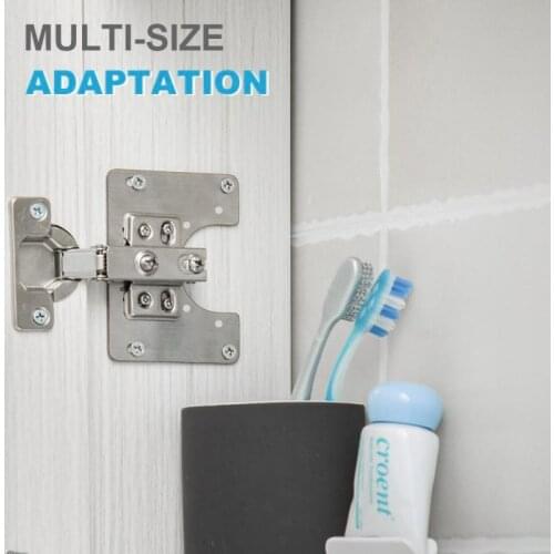 Hinge Repair Plate Cabinet Furniture Drawer Window Stainless Steel Plate Repair hardware Accessories Фурнитура