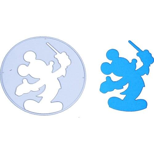 Carton Mouse Shape Die Cut Stamp for Diy Scrapbook Album Photo Embossing Knife Paper Craft Blade Punch Stencil