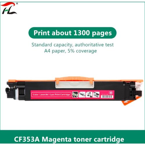 Compatible CF350A CF351A CF352A CF353A 130A Color Toner Cartridge for hp Color LaserJet Pro MFP M176n, M176 M177fw M177 printer