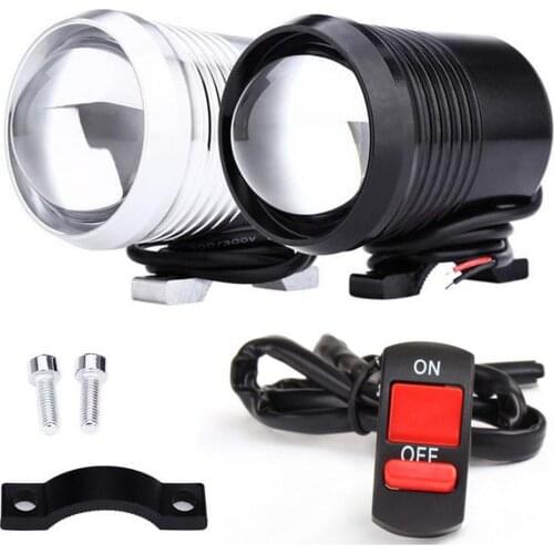 Motorcycle LED Headlights Spotlights Lamp Vehicle Auxiliary Headlight Brightness Electric Car Light