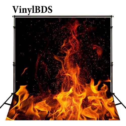 VinylBDS Photography Backdrops Vintage Children Party Background Kids Decorative Flame Backdrop for Photocall Newborn for Studio
