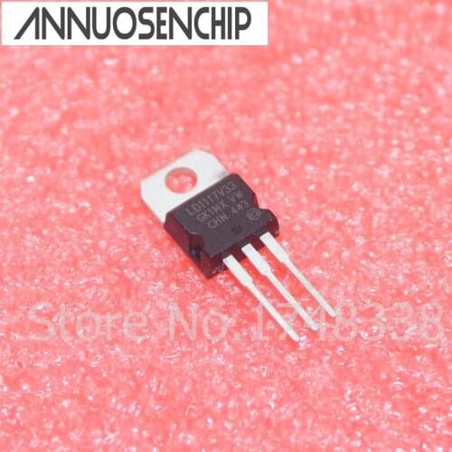 10 pcs LD1117V33 LD1117 3.3V 800mA TO-220 NEW