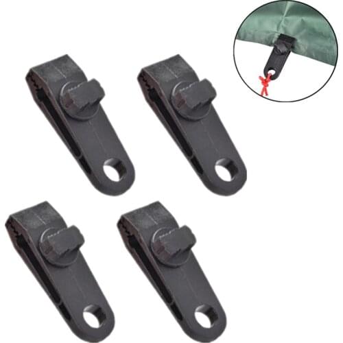 2/4Pcs DIY Tarp Clamp Awning Tent Canopy Clamp Clip Snap Canvas Anchor Gripper Caravan Jaw Grip Trap Tighten Woodworking Tools