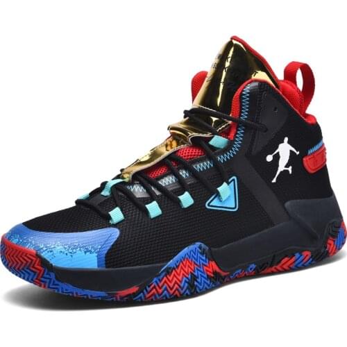 2021 Brand Basketball Shoes Men Women High-top Sports Cushioning Hombre Athletic Men Shoes Comfortable Black Sneakers zapatillas