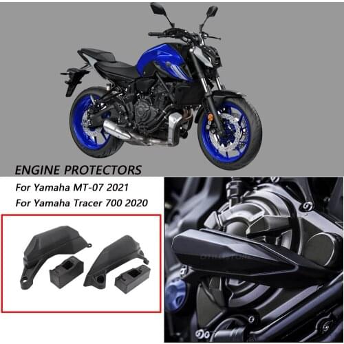2021 For YAMAHA MT-07 MT07 Motorcycle Engine Protection Frame Sliders Crash Pad Falling Protector Tracer 700 Tracer700 2020