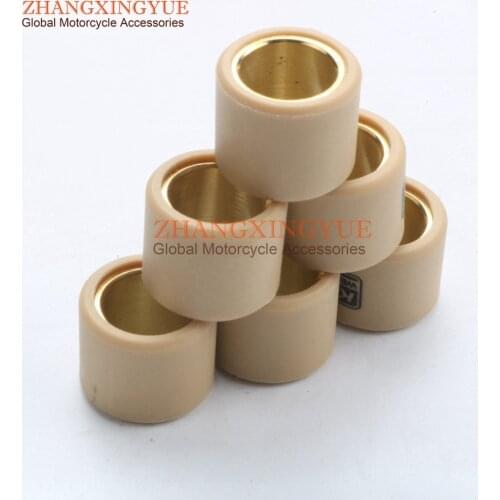 6PC Variator Weights Round 20x17mm 12.5g for PIAGGIO Hexagon Lx-Lxt 180 98-99