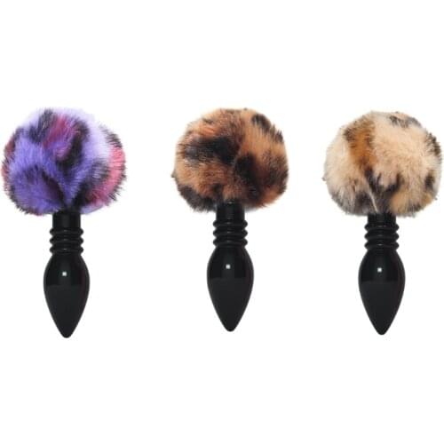 Butt Artificial Tail Plug Exercise Training Sex Toys for Women Adult Cosplay Games