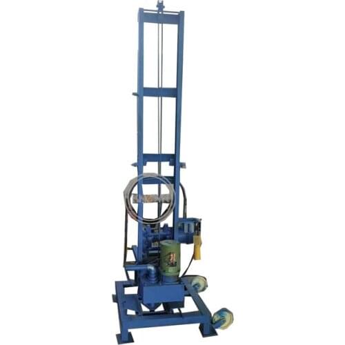1.5KW Electrical Water Well Drilling Rig Machine Mini Portable Deep Water Direct Air Drilling Machine with Drill Bit