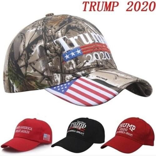 Make America Great Again Trump Baseball Cap 2020 Republican Baseball Hat Caps Embroidered Trump President Cap