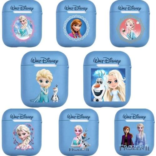We Love Disney Frozen Princess Ana ElsaPattern Case for Airpods Pro 1/2 Cover Protective Earphone Cases Headphones Funda Protect