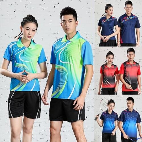 Badminton shirts Men/Women , kid sport shirt kit Tennis shirts , table tennis t-shirt , Quick dry sports training t-shirts 1833