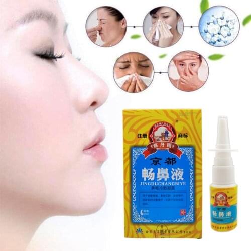 Used to relieve nasal congestion, nasal redness and swelling, chronic rhinitis, Chinese medicine spray rhinitis treatment