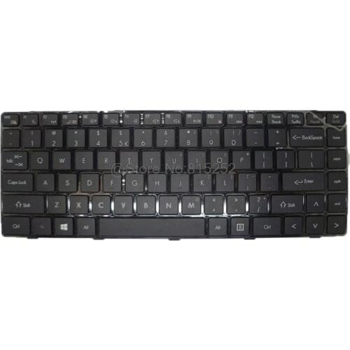 Laptop US Keyboard For Quanta JW6 English DOK-V6369L01 black with frame new