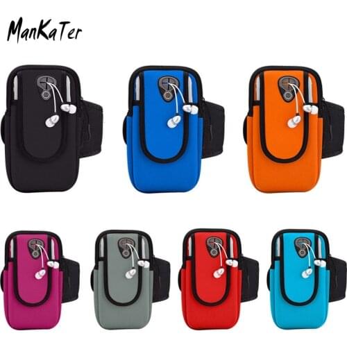 ManKaTer Universal Arm Band Case For Samsung For iPhone XS XR 8 Plus Sports Run Bag Man Woman Mobile phone bag