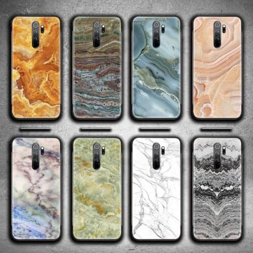 Marble Crack Matte Phone Case for Redmi 9A 9 8A 7 6 6A Note 9 8 8T Pro Max K20 K30 Pro
