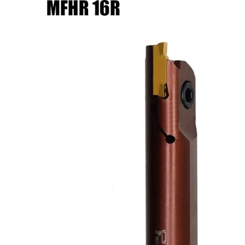 MFHR216 MFHR2.516 MFHR316R06 20-140A MFHR Face Grooving Spring Steel Inner Hole Face Slotted Tool Shank Durable Turning Holder