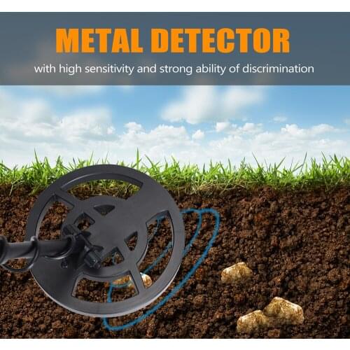 Portable Easy Installation Underground Metal Detector High Sensitivity Jewelry Treasure Gold Metal Detecting Tool