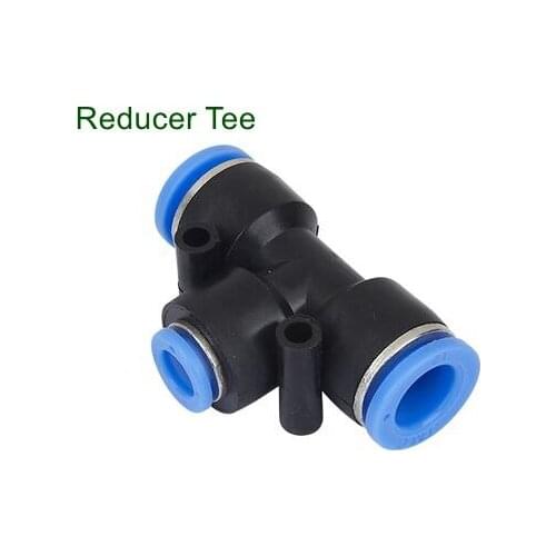 SPEN8-4/SPEN10-6/SPEN12-8/SPEN16-12 port fitting,Reducer Tee joint, Pneumatic component,pneumatic quick connector,Air tools