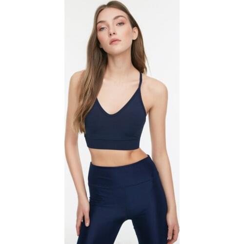 Trendyol Printed Padded Sport Bra TWOAW22SS0046