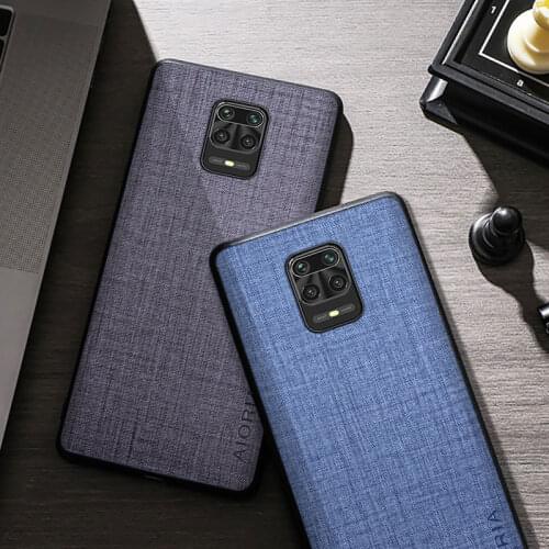Fabric Silicone Case For Xiaomi Redmi Note 9 Pro 9S 9T Soft TPU Bumper Back Cover For xiaomi redmi note 9 pro 9s 9t coque funda