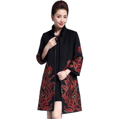 Womens Long Coats YUEYUAN China