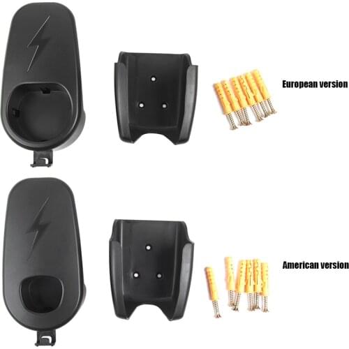 For Tesla Model 3 Y Charging Cable Organizer Wall Mount Connector Bracket Charger Holder with Chassis Bracket Charger ABS EU/US