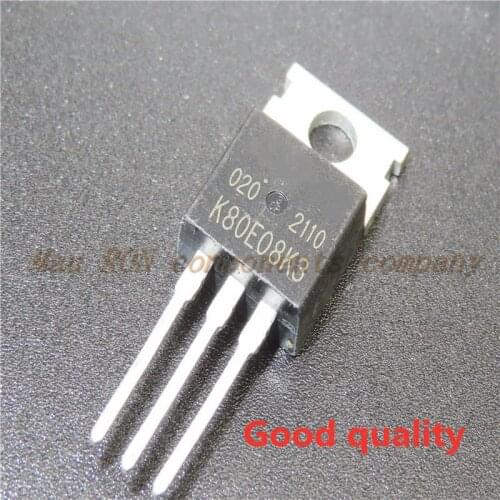 10PCS/LOT K80E08K3 TO220 TK80E08K3 TO-220 New original In Stock