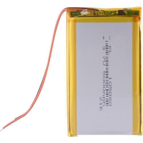 105080 3.7V 5000mAh Rechargeable Li-Polymer Li-ion Battery For Power bank video PSP phone PAD protable tablet PC 984979
