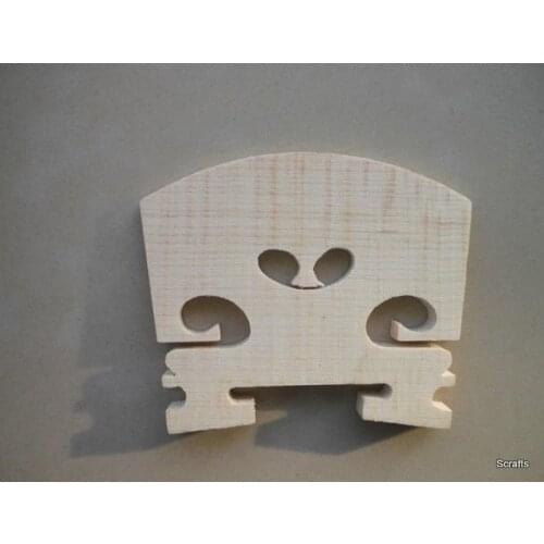 50 PCs Student Violin Bridge 4/4 Violin parts