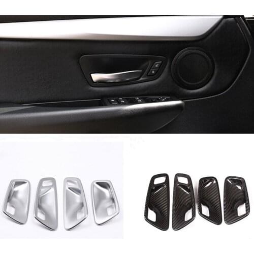 ABS Car Interior Door Cup Bowl Frame Cover Trim Fit For BMW 2 Series Active Gran Tourer F45 F46 2015-2018 Auto Accessiores