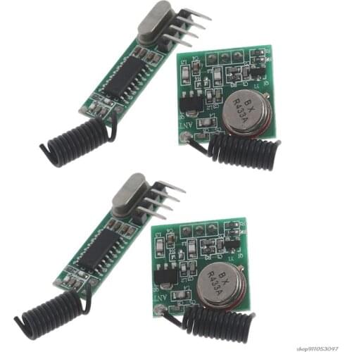 Wireless Decoding Remote Control Switch Transmitter Module 433.92 MHz 315 MHz Learning RF Receiver Superheterodyne AK119 au19 21
