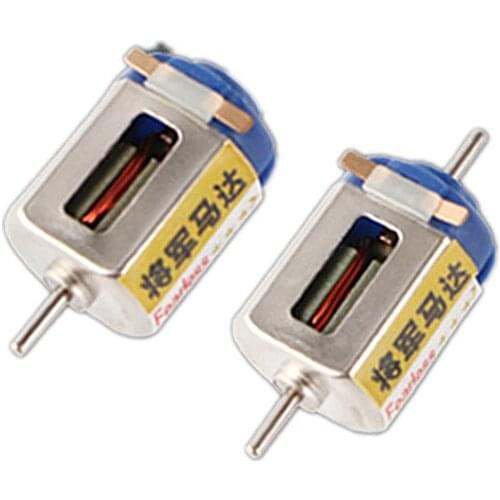 Four Wheeler High Speed DC Motor General 3V 45000RPM Double Shaft NdFeB magnet Carbon brush race motor