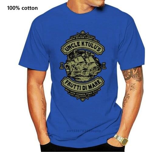 Uncle Ktulus Frutti di Mare - H.P. Lovecrafts Call of Cthulhu inspired Mens horror themed t-shirt screen printed by hand