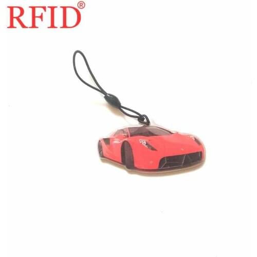 ID 125KHz T5577 Rewritable Writable Keyfobs RFID Waterproof Blank Card Token Badge Keychains Proximity Access Control Card 1pcs