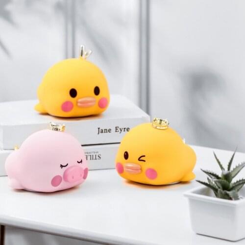 Little Cute Duck Bedroom Unplugged Sleep Light Life Soft Light Eye Protection USB Power Supply Cartoon Night Light Decor
