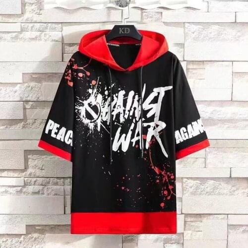 2021 New Men Sweatshirts Korean Fashion Long Sleeve Hooded Pullovers Harajuku Streetwear Hoodies Men Casual Men Clothing Hoodie