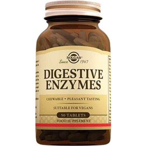 Solgar Digestive Enzymes 50 Tablets