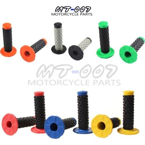 Pro Taper Grip Handle MX Grip for Dirt Pit bike Motocross Motorcycle Handlebar Grips Double color Hand Grips Free shipping