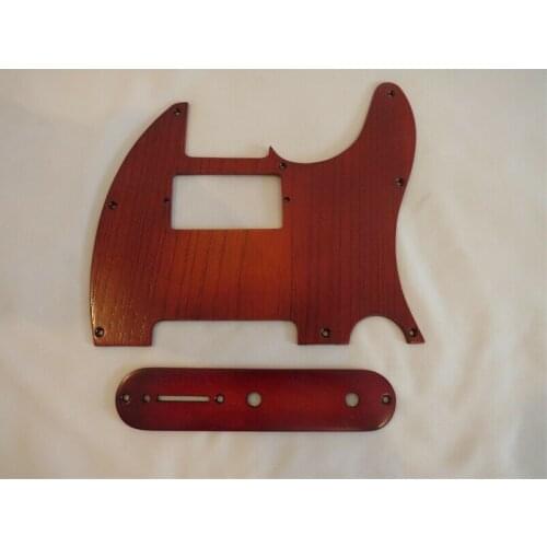 5pcs ailanthus wood Tele Style Guitar Pickguard 3 Ply for Telecaster