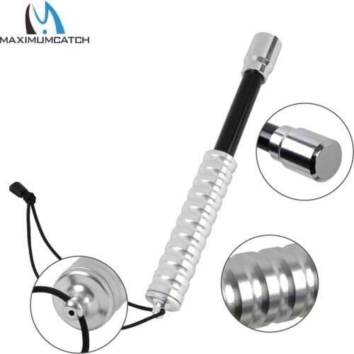 Maximumcatch Deluxe Space Aluminum 14.5/21.5 mm Potable Tele Fishing Priest Knock Fish Sticks