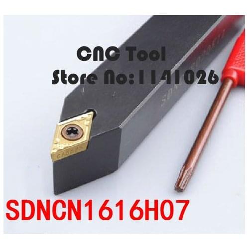 SDNCN1616H07 16*16mm Metal Lathe Cutting Tools Lathe Machine CNC Turning Tools External Turning Tool Holder S-Type SDNCN
