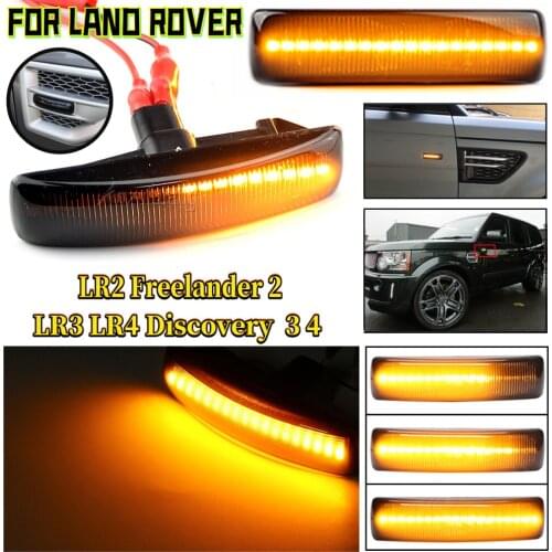 Turn Signal Lamp LED For Land Rover Discovery 3 4 Rover Sport L320 Freeland 2 Light Car Dynamic Side Marker Blinker
