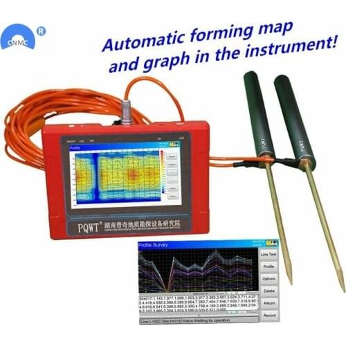 TC300 Portable Underground Water Finder Mine Locator Shell Water Detector