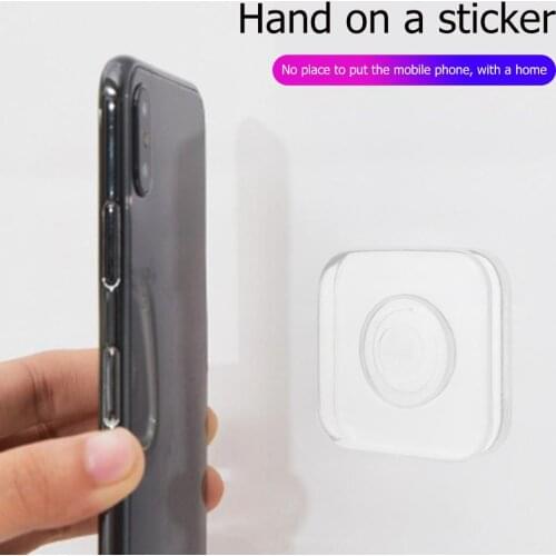 Universal Nano Sticker No Trace Car Mobile Phone Holder Rubber Gel Paste Pad for Kitchen Home Desktop Wall Holder