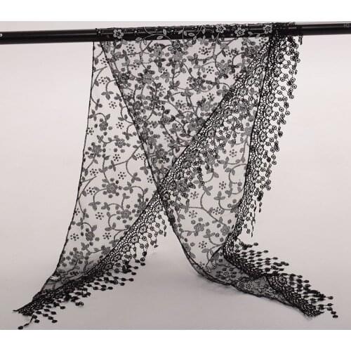 Women Fashion Lace Headband Mantilla For Church Veil Chapel Catholic Mass Triangle Scarf Hijab