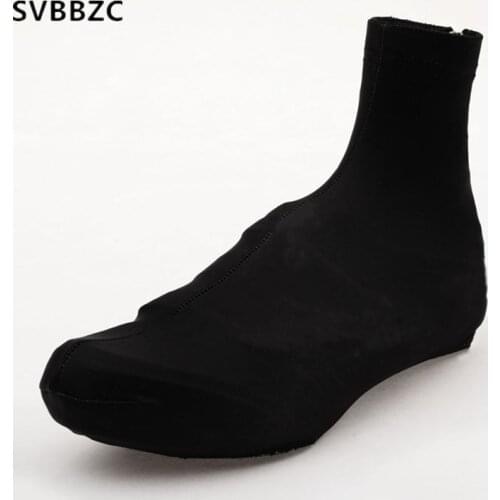 2018 Black Summer Men Women Cycling Shoe Cover 100% Lycra Sports MTB Bike Cycling Overshoes Bicycle Shoe Covers