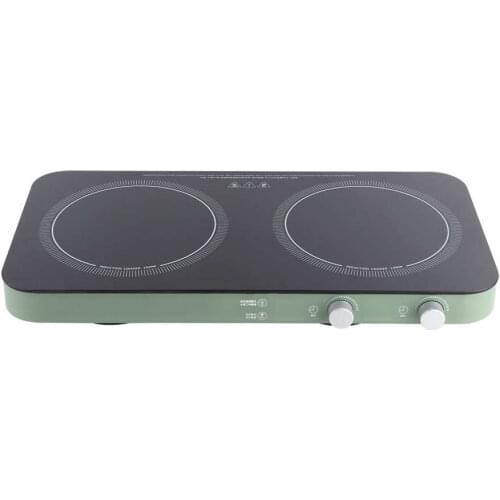 2800W Double Induction Cooktop ABS and PP Dual Burners Induction Cooker with Child Safety Lock Home Appliance AU 220V